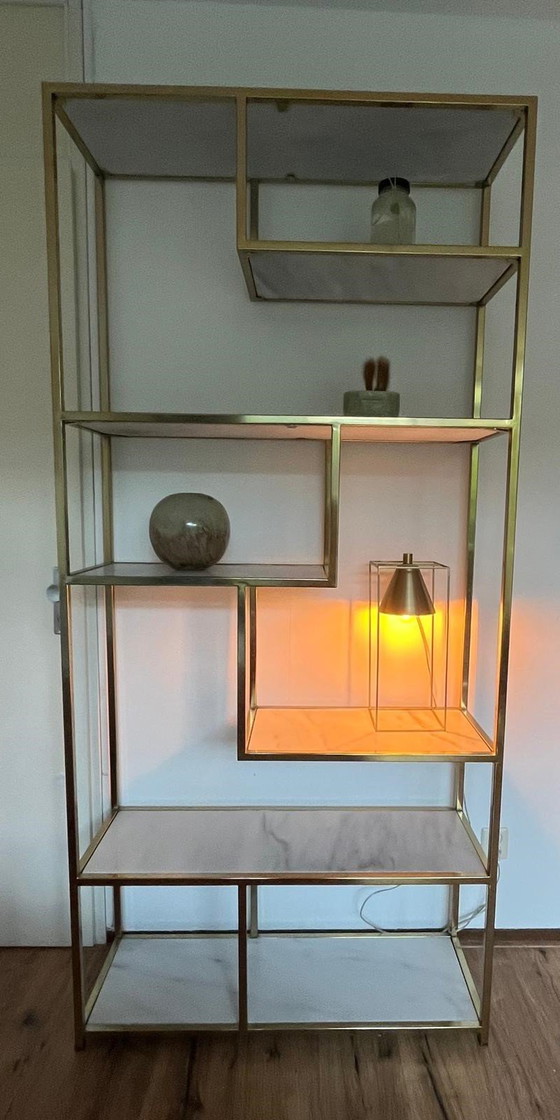 Image 1 of Furnified Gold Wall Rack