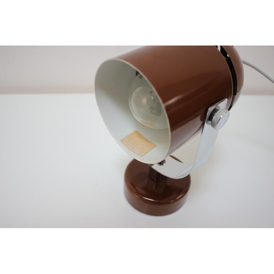 Image 1 of Lampada da parete vintage in metallo e cromo di Stanislav Indra per Combi, Cecoslovacchia 1970