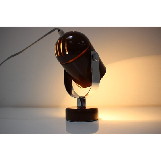 Image 1 of Lampada da parete vintage in metallo e cromo di Stanislav Indra per Combi, Cecoslovacchia 1970