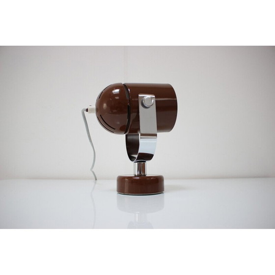 Image 1 of Lampada da parete vintage in metallo e cromo di Stanislav Indra per Combi, Cecoslovacchia 1970