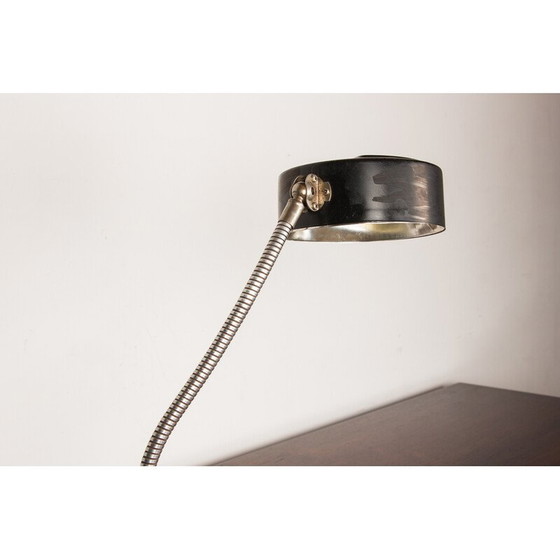 Image 1 of Vintage chrome metal desk lamp by Charlotte Perriand, France 1960