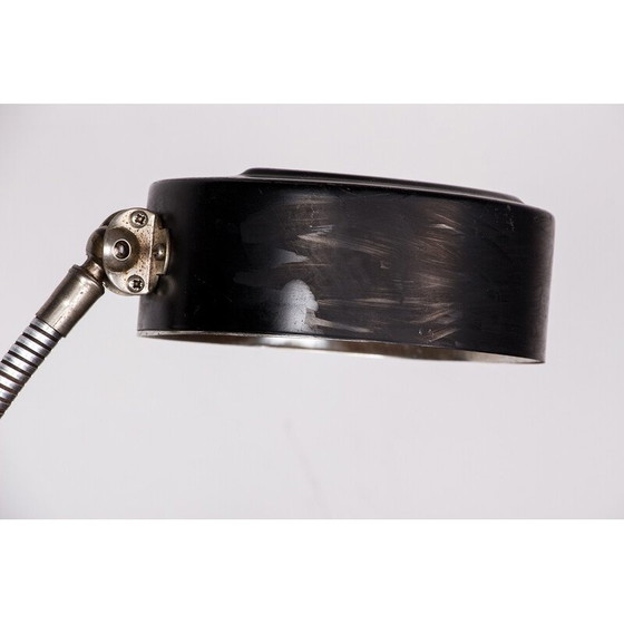 Image 1 of Vintage chrome metal desk lamp by Charlotte Perriand, France 1960