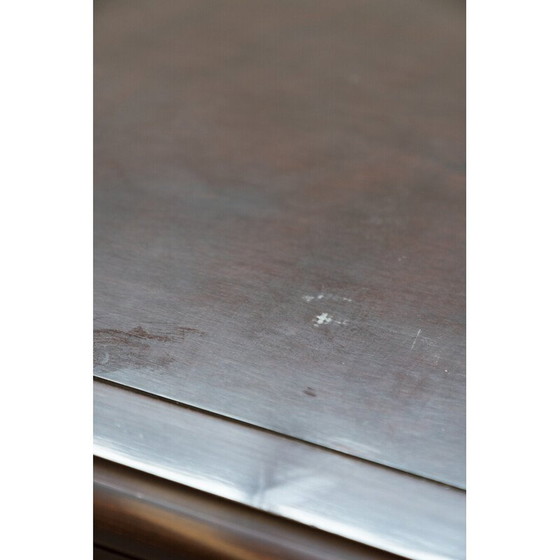 Image 1 of Vintage solid mahogany dining set, 1980