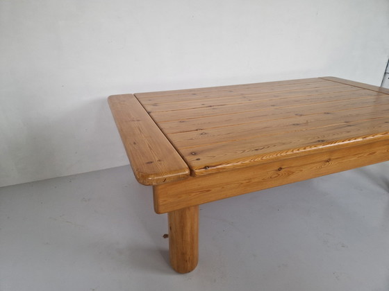 Image 1 of Japandi Style Swedish Pine Coffee Table