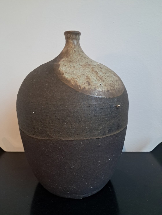 Image 1 of 1 X Decorative Vase / Bottle Ceramic, Signed.