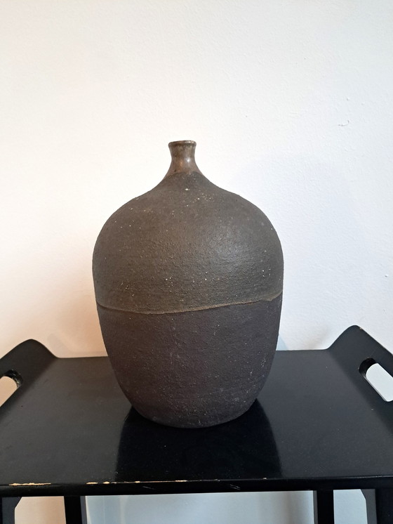 Image 1 of 1 X Decorative Vase / Bottle Ceramic, Signed.