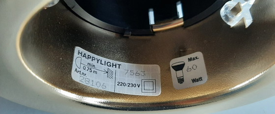 Image 1 of 2x HappyLight recessed spotlights gold 80's