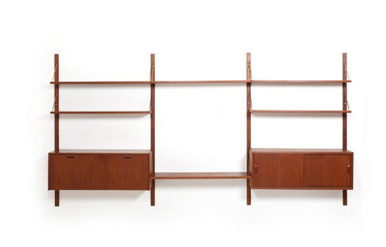 Image 1 of Teak Shelf System by Sven Ellekær for Albert Hansen, 1960s