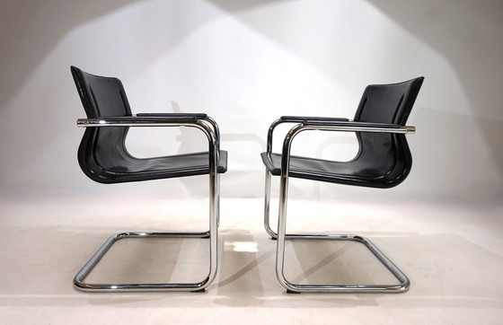 Image 1 of Set Of 2 Matteo Grassi Mg Dining Chairs By Mart Stam