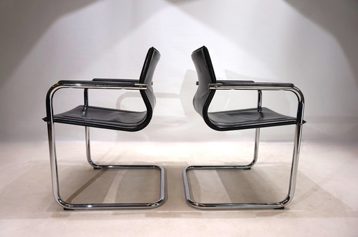 Set Of 2 Matteo Grassi Mg Dining Chairs By Mart Stam