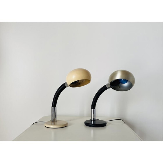 Image 1 of Pair of vintage flexible table lamps by Gammalux, Italy 1960s