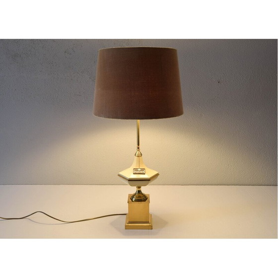 Image 1 of Lampada da tavolo vintage in ottone Mariner Hollywood Regency, Spagna anni '70