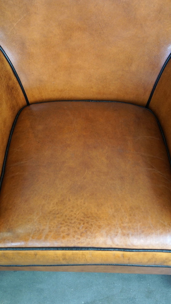 Image 1 of Sheep leather armchair/ armchair