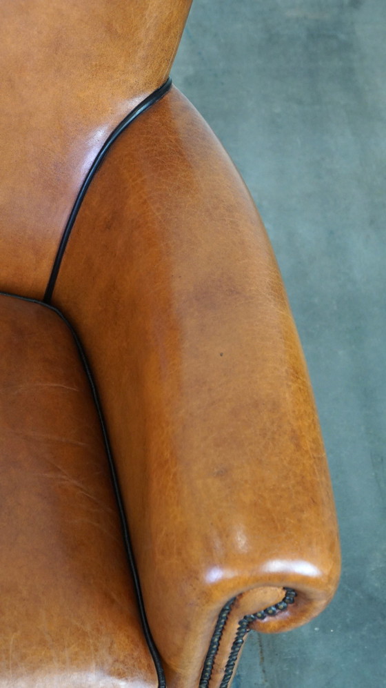 Image 1 of Sheep leather armchair/ armchair