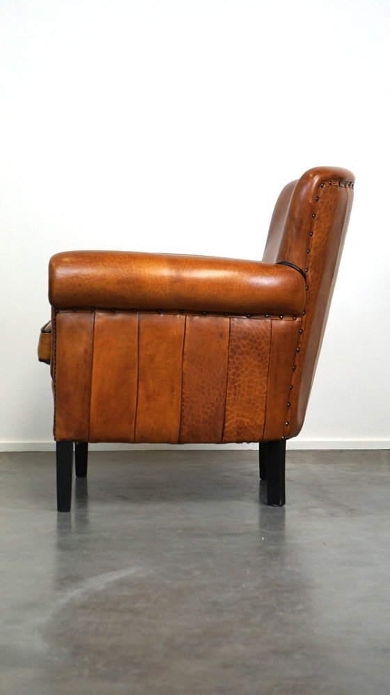 Image 1 of Fauteuil en peau de mouton/ fauteuil