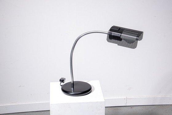 Image 1 of Targetti-Sankey fully adjustable stainless steel Study lamp. New old stock in original box