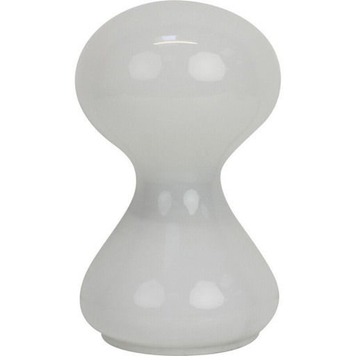 Vintage glass table lamp by Ivan Jakes, Czechoslovakia 1970