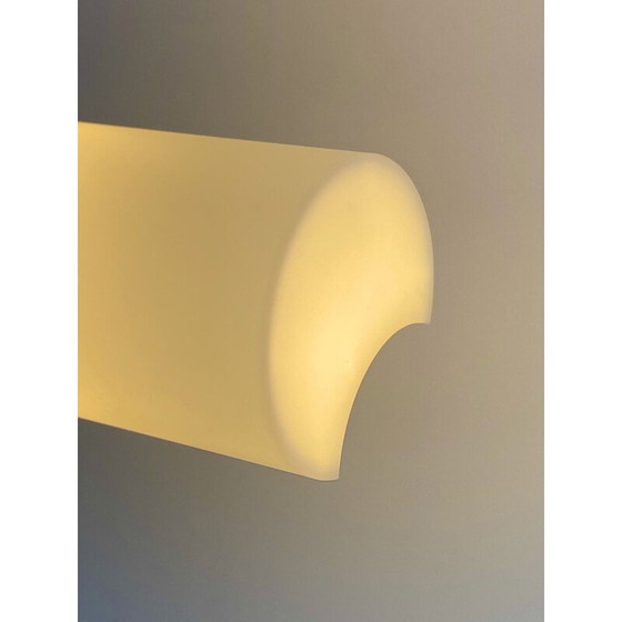 Image 1 of Vintage Royal Copenhagen Flamingo table lamp in metal painted in gray-brown by Jørgen Møller, Denmark 1980