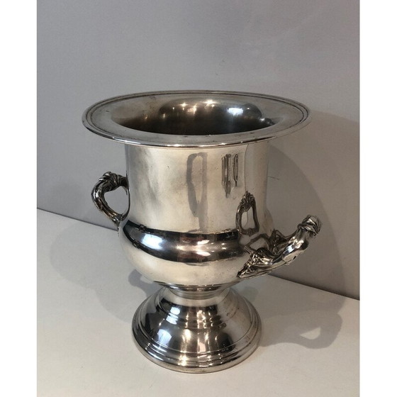 Image 1 of Vintage silver plated champagne bucket, France 1900