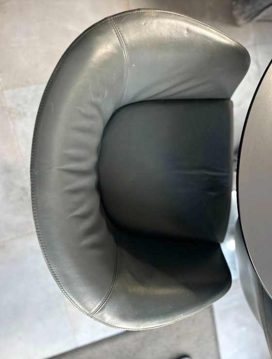 Image 1 of Walter Knoll Design Armchair Bob - Original with tulip base - Set of 2