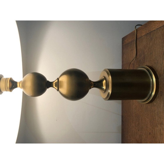 Image 1 of Lampada da barbiere vintage in ottone, 1970