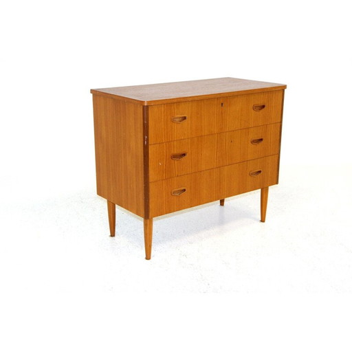 Cómoda vintage de teca, Suecia, 1960