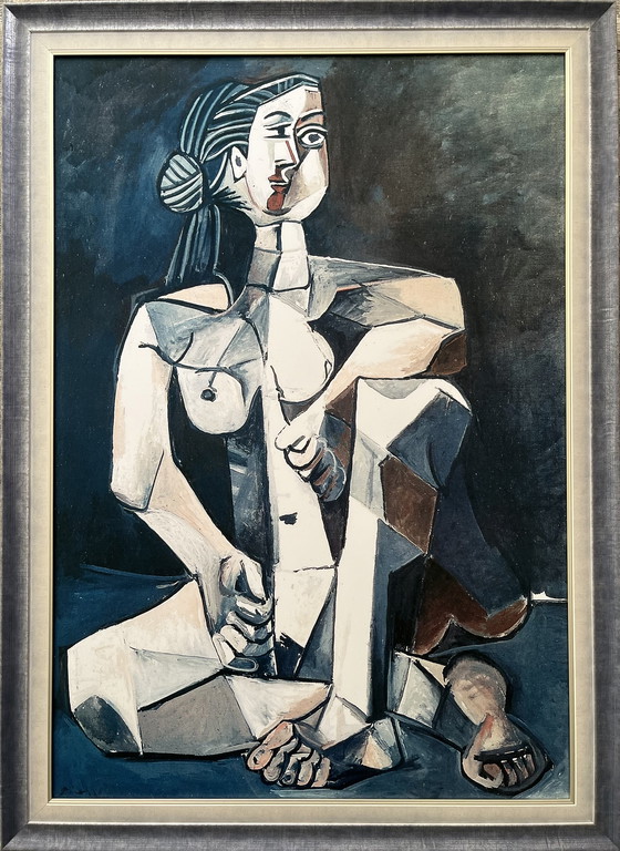 Image 1 of Picasso Art Print Framed