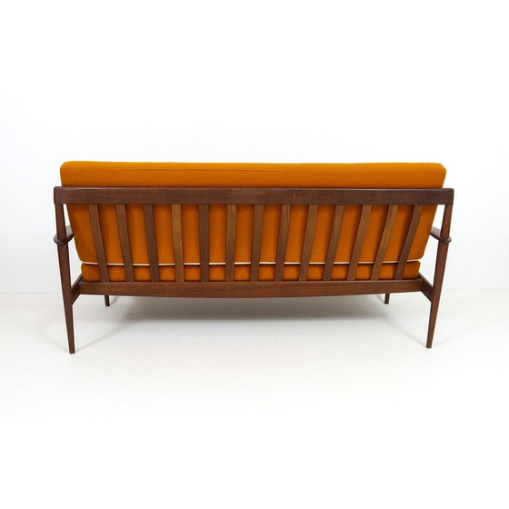 Image 1 of Danish vintage teak sofa by Grete Jalk for Poul Jeppesen