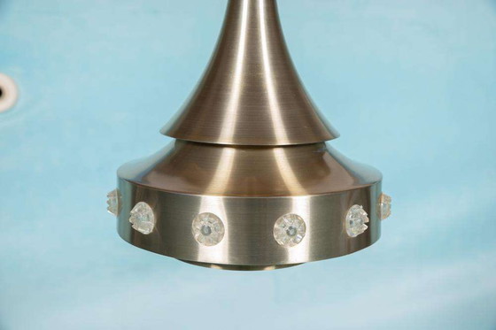 Image 1 of Lampe pendante design danois de l'ère spatiale, lampe pendante vintage des années 60