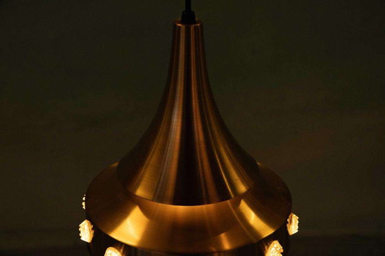 Image 1 of Lampada a sospensione di design danese dell'era spaziale, lampada a sospensione vintage anni Sessanta