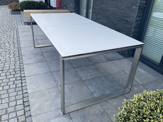 Image 1 of Cane-line patio table