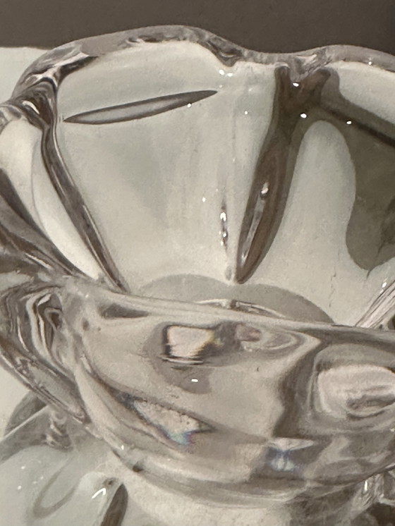 Image 1 of Solid crystal ashtray tray