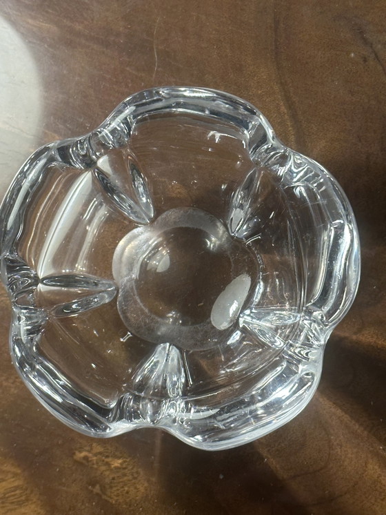 Image 1 of Solid crystal ashtray tray