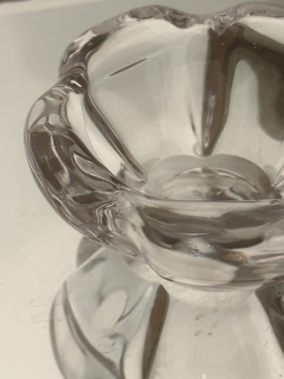 Image 1 of Solid crystal ashtray tray