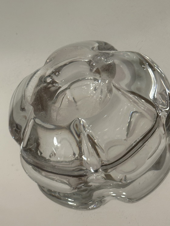 Image 1 of Solid crystal ashtray tray