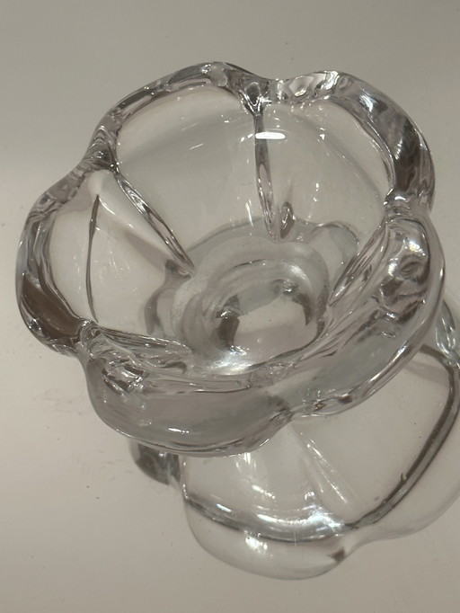 Solid crystal ashtray tray