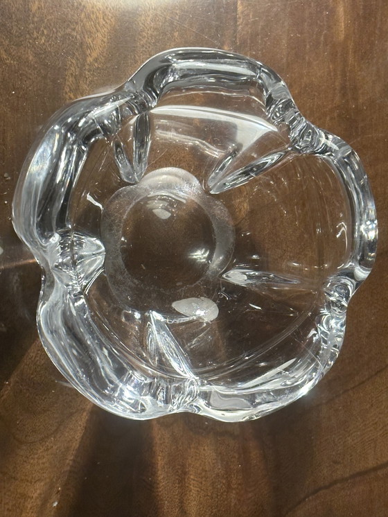 Image 1 of Solid crystal ashtray tray