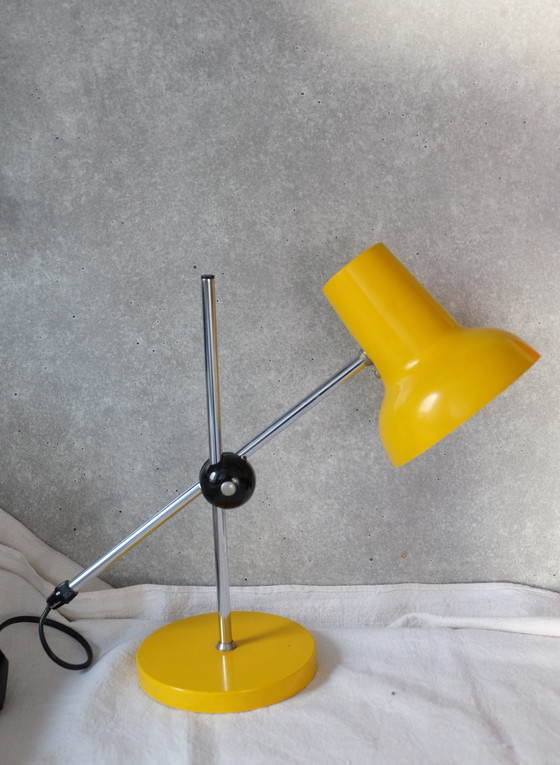 Image 1 of Desk Lamp Bedside Lamp Adjustable 70s Yellow Uk2Aeb