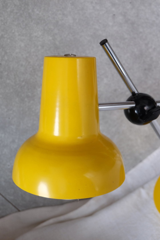 Image 1 of Desk Lamp Bedside Lamp Adjustable 70s Yellow Uk2Aeb