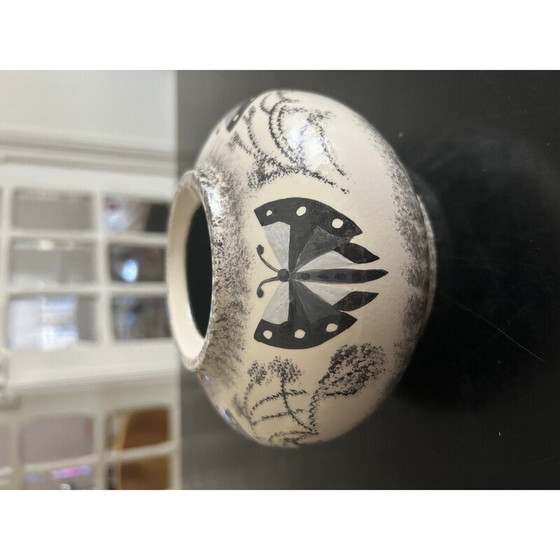 Image 1 of Vintage ceramic vase by René Poirot, 1960