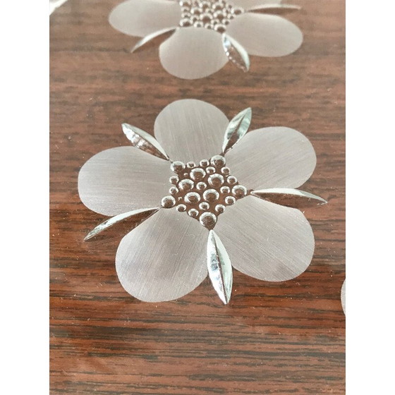 Image 1 of Vintage glass trivet by Walther Glass, 1970