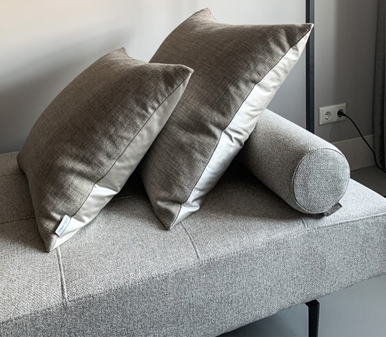 Image 1 of Claudi taupe cushions