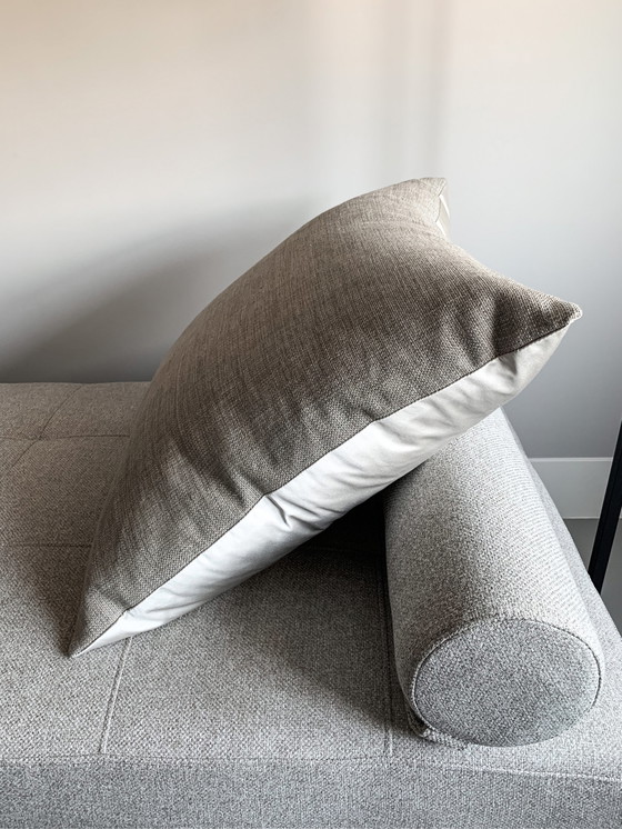 Image 1 of Claudi taupe cushions