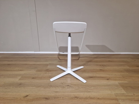 Image 1 of Interstuhl Kinetic Barstool Black White Adjustable Design Phoenix