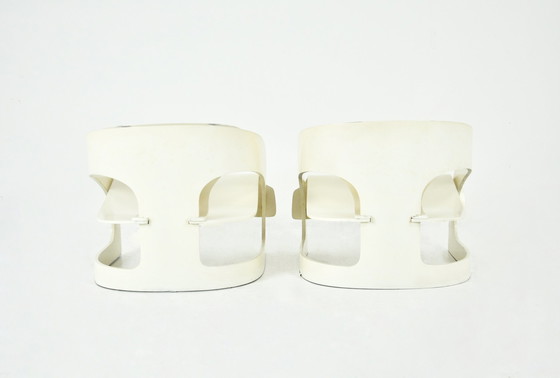 Image 1 of Model 4801 Armchairs by Joe Colombo for Kartell, 1960s, Set of 2