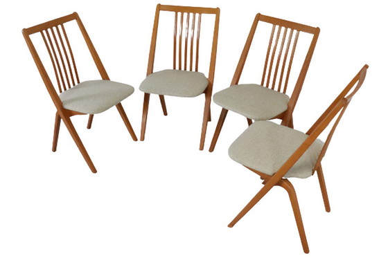 Image 1 of 4 x 'Hakafot' Swedish dining room chairs