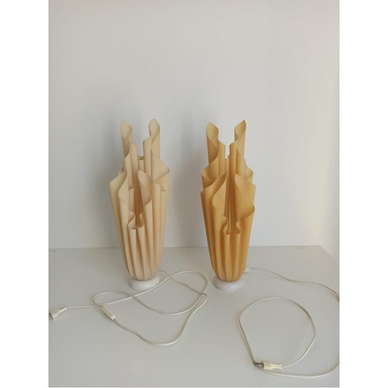 Image 1 of Pair of vintage lamps model Athena by Georgia Jacob