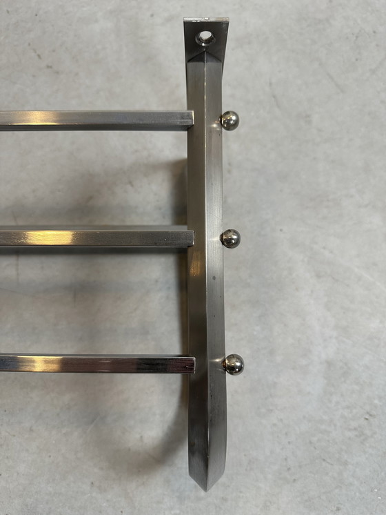 Image 1 of Art deco coat rack - chrome