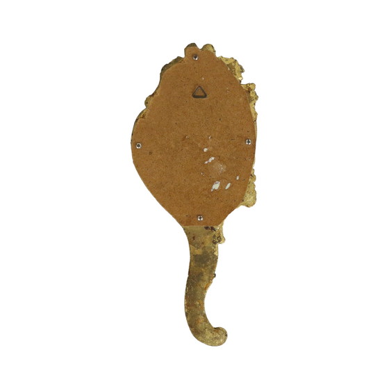 Image 1 of Gold Hand Mirror Baroque Style