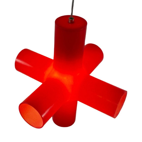 Image 1 of Jan Melis & Ben Oostrum For Dark - Hanging Pendant Lamp - Model ‘Crosslight’ - Early 2000’S, Dutch Design - 